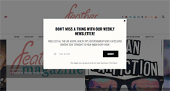 Desktop Screenshot of feather-mag.com